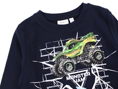 Name It dark sapphire Monster Jam sweatshirt